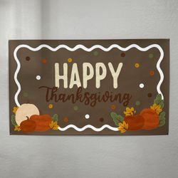 Thanksgiving Painted Banner