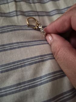 New earrings real gold