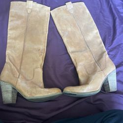 Also Drifter Tall Leather Boots Size 9