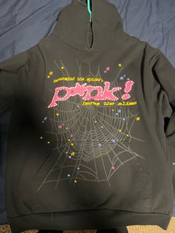 Pink Sp5der hoodie