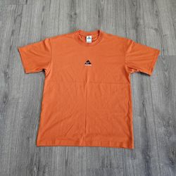 Nike ACG Orange Dri-Fit T Shirt Mens Size Small