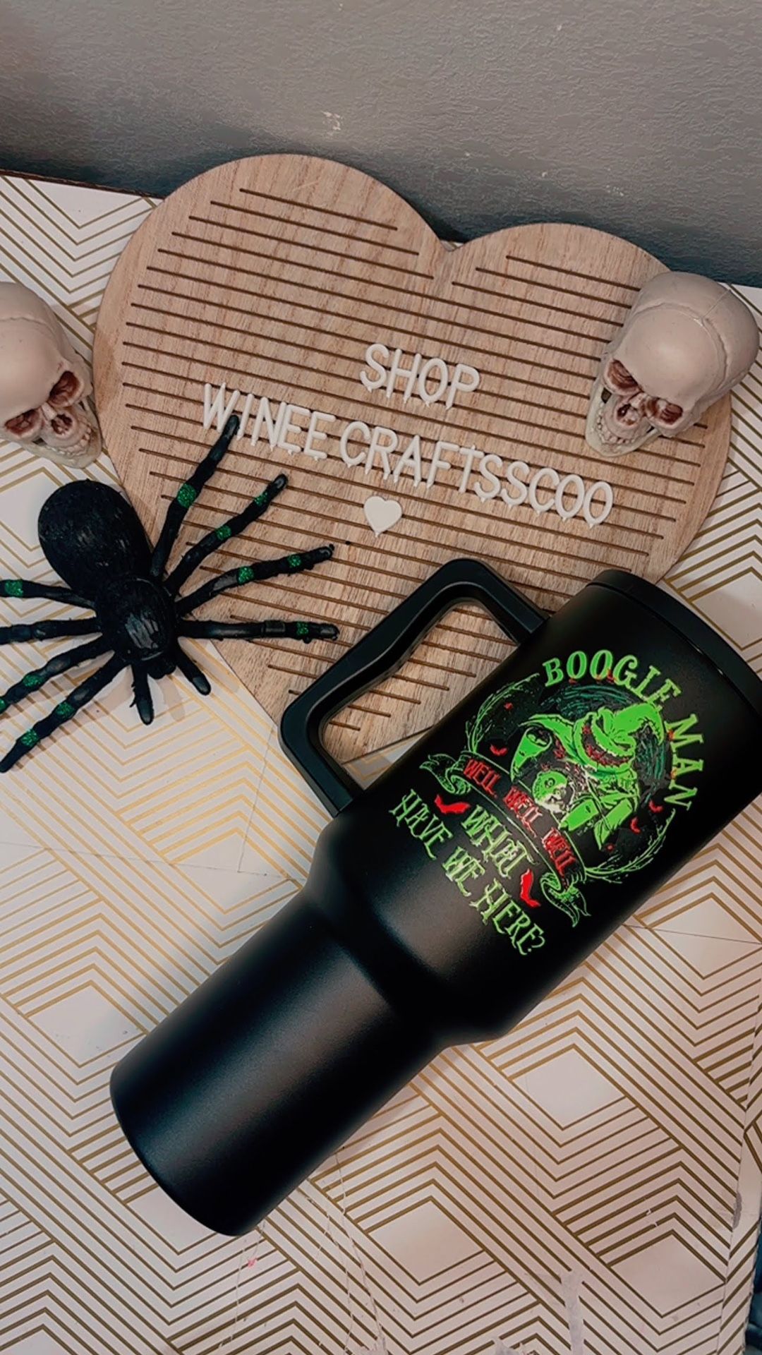 Boogie Man 40oz Tumbler