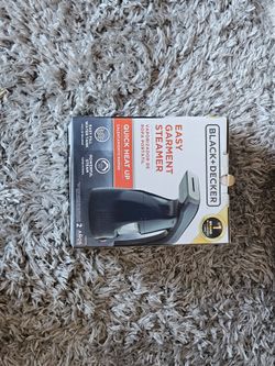 Black+Decker Easy Garment Steamer