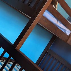 Bunk Bed Twin Over Full Wood