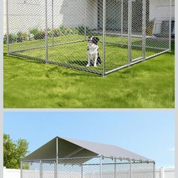 10x10 ft outdoor dog kennel