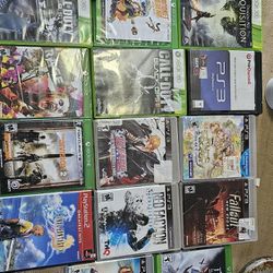 Ps3, Xbox One, And Xbox 360 Games