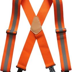 Wide Strap Suspenders (High-visibility )