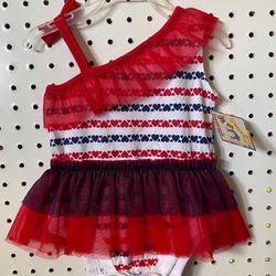 New Onesie Girls Size 0-3 Months