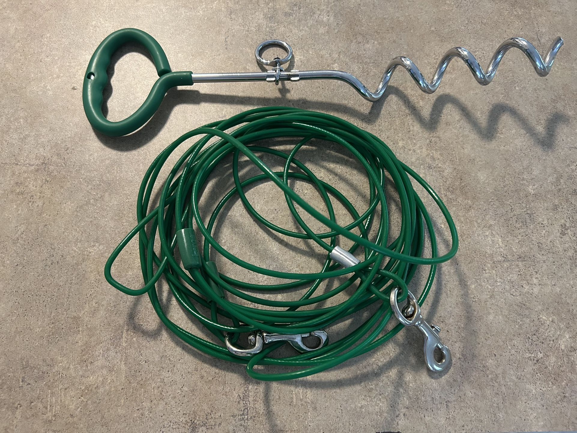 Dog Tie Out And Stake