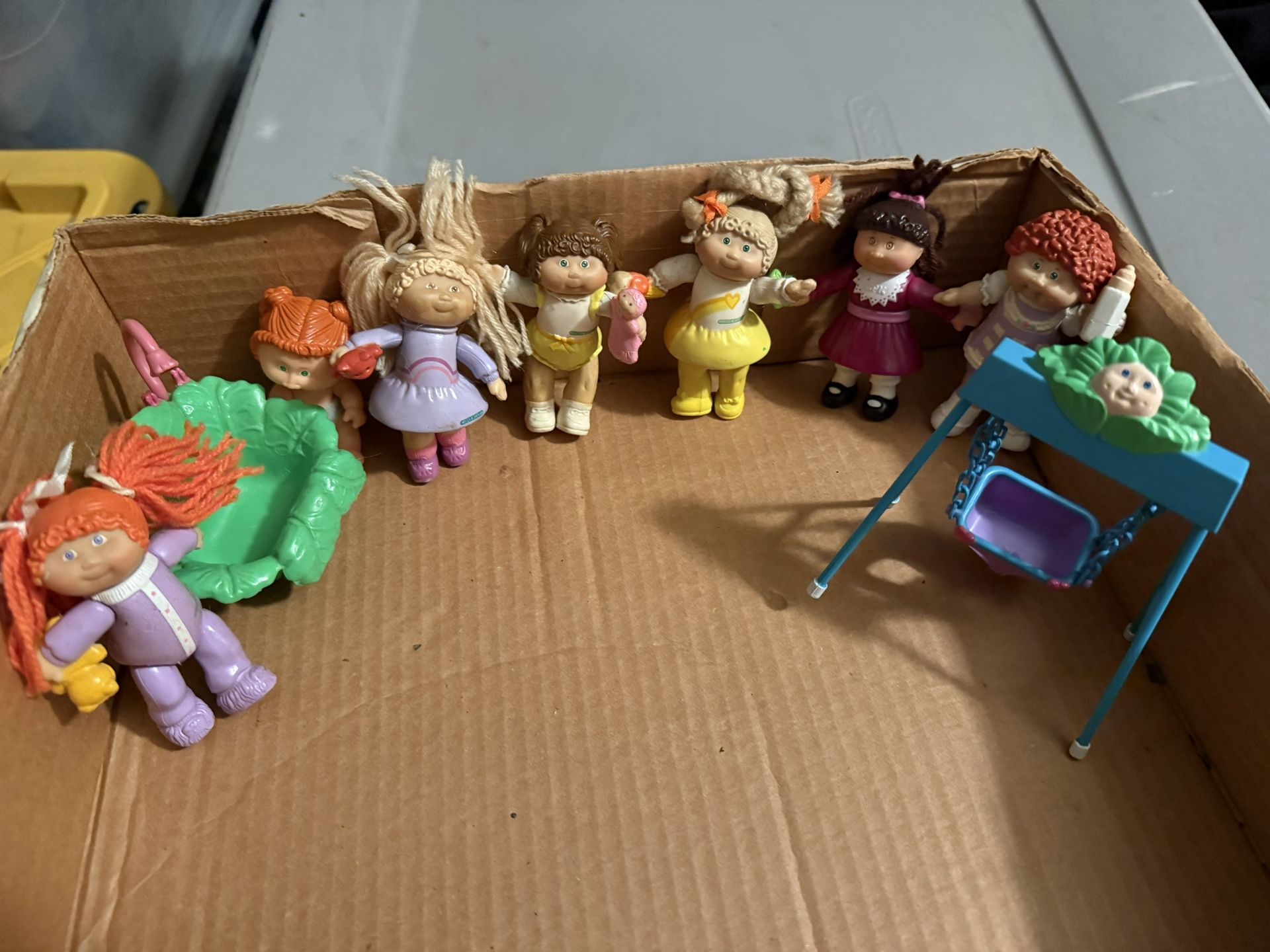 Mini Cabbage Patch Dolls Vintage