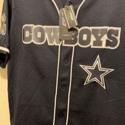 Dallas Cowboys Button Up Jersey 