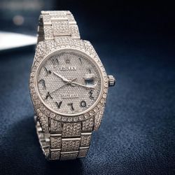 Flooded Lab Diamond Watch