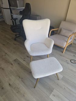 Chair with foot rest