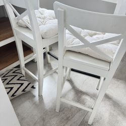 two ikea chair