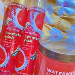 Body Splash And Body Scrub