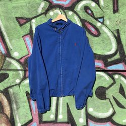 Vintage Polo Jacket🔵🔥 tagged XL but fits Medium, taking offers‼️‼️