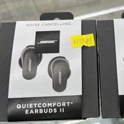 Bose Quietcomfort 2 Earbuds Brand New Sealed With 1 Year Warranty 