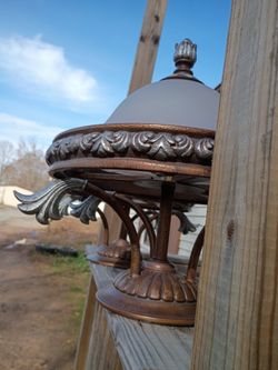 Lámpara Estilo Antiguo Color Oscuro 