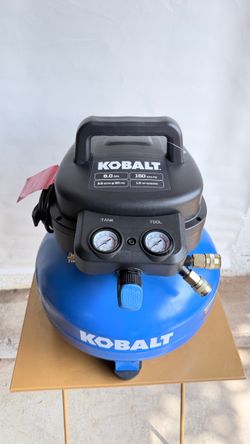 Kobalt 6 Gallon 150 PSI Pancake Air Compressor 2.6 SCFM 1 HP
