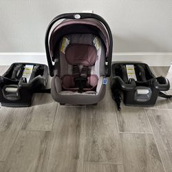 Graco Norah Infant Car seat , Travel Light Stroller And Stand