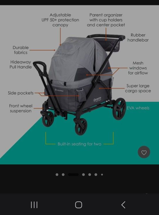 2 In 1Wagon Stroller. 