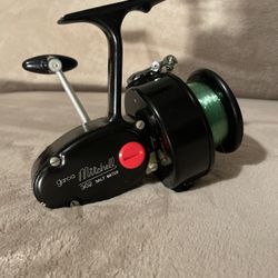 Vintage Mitchell 302 Saltwater Spinning Reel Excellent Condition 