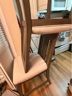 Farm house dining chair set & table