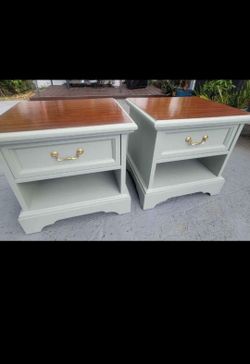 Nightstands Refinished