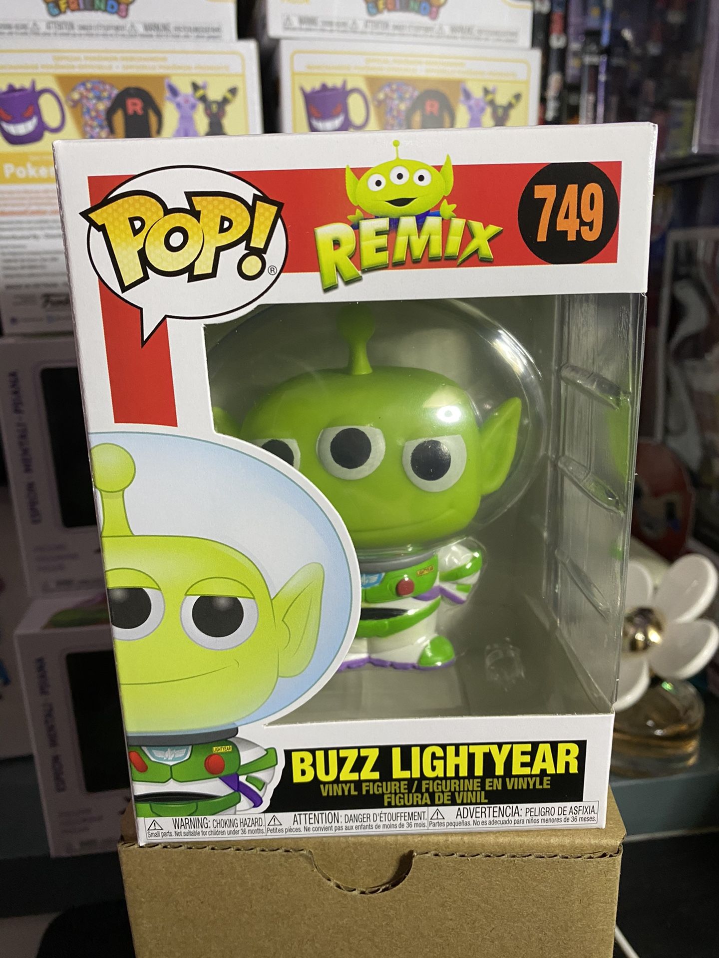 Authentic Funko Pop! Pixar Alien Remix as Buzz Lightyear