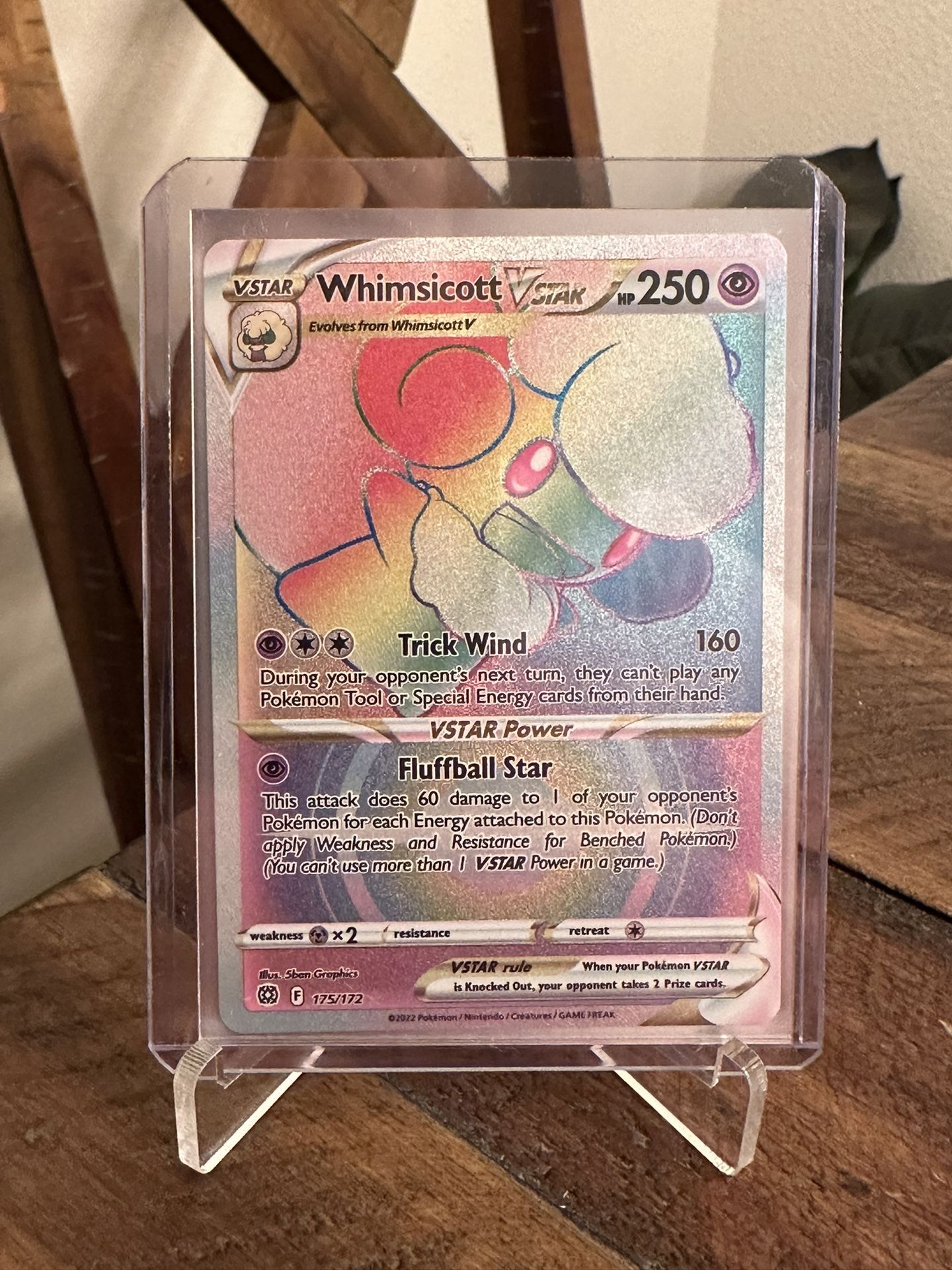 Whimsicott VSTAR 175/172 (Secret)-SWSH09:Brilliant Stars