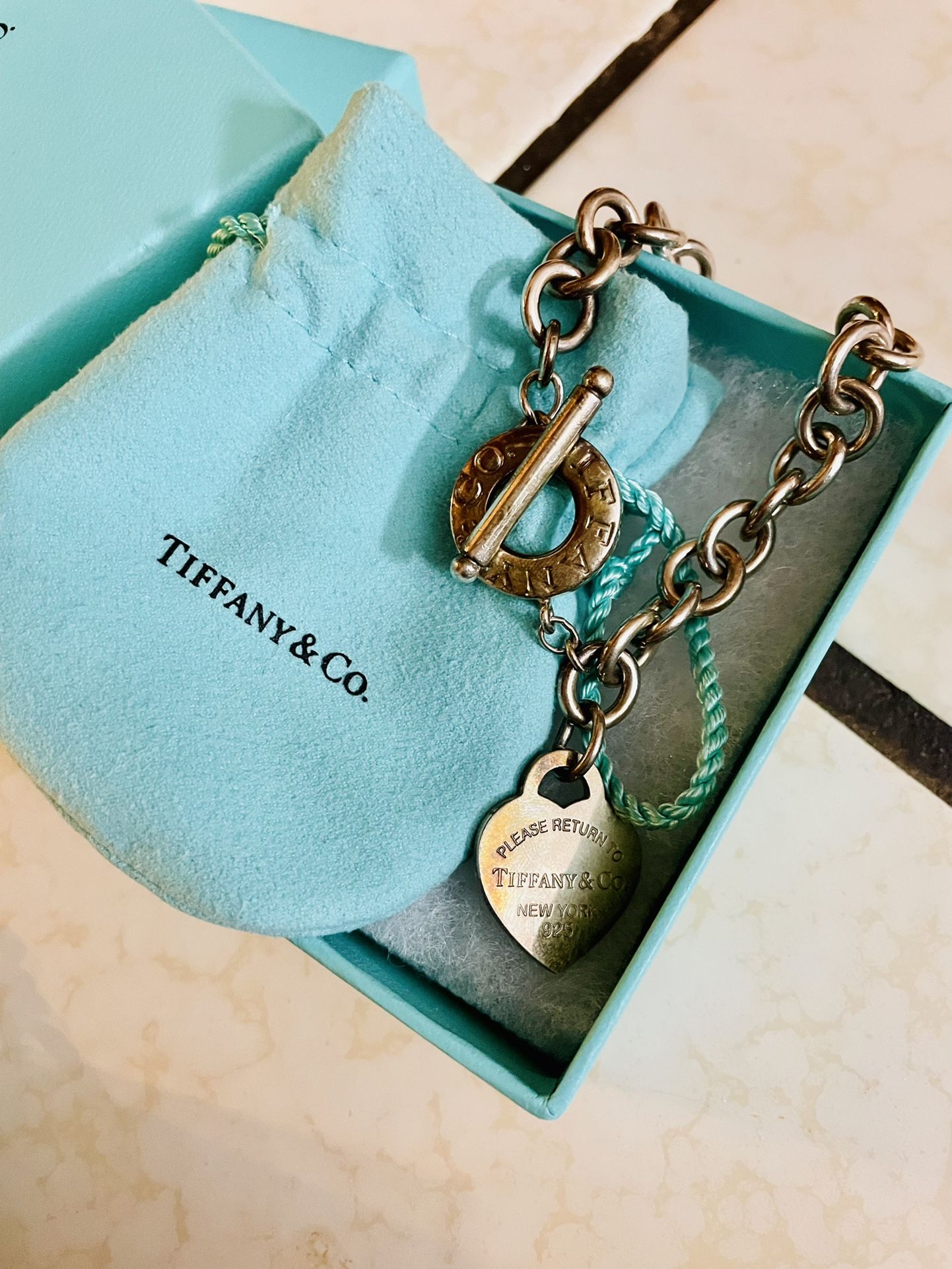 Tiffany & Co Necklace And Bracelet Set 