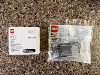 Lego Large motor and Battery box