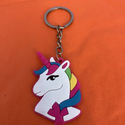 Unicorn Head Keychain