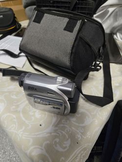 JVC 28X Camcorder + Carrying Case