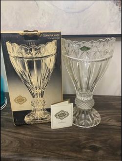 Crystal Vase By Godinger