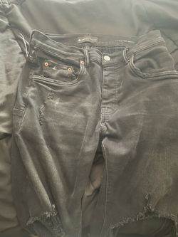 Purple jeans