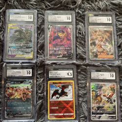 Pokémon Slabs And cards 