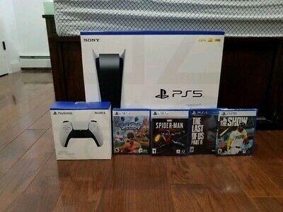 Sony PS5 Blu Ray Disc Edition Console Bundle