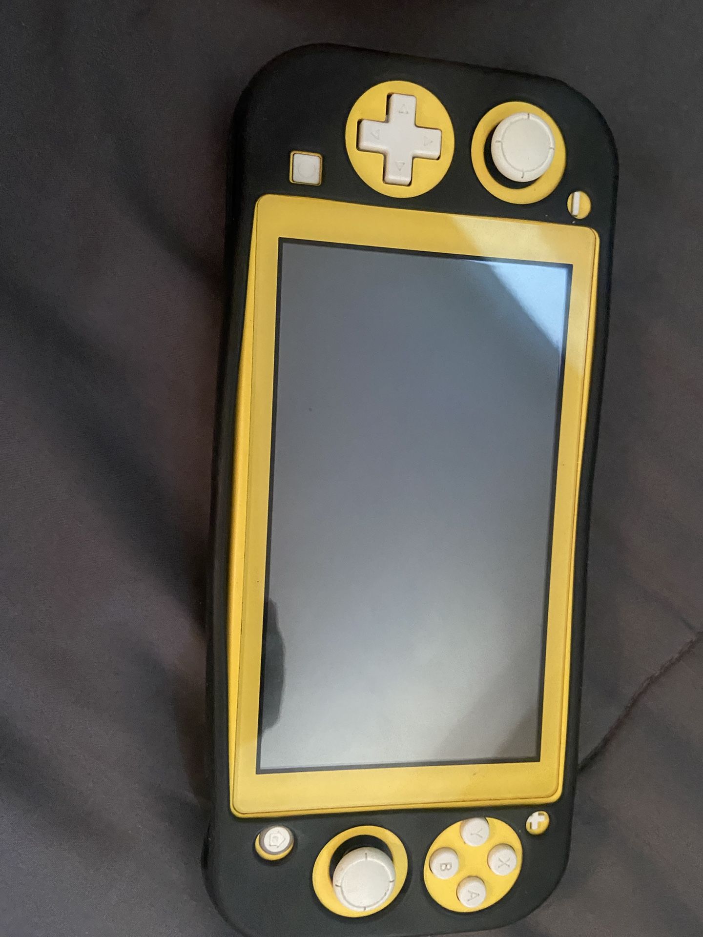 Nintendo switch light yellow