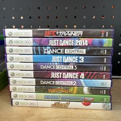 Xbox 360 Connect Games Kinect 