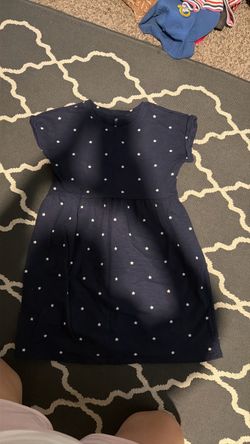 Gap Girl Navy Star Print Dress XL
