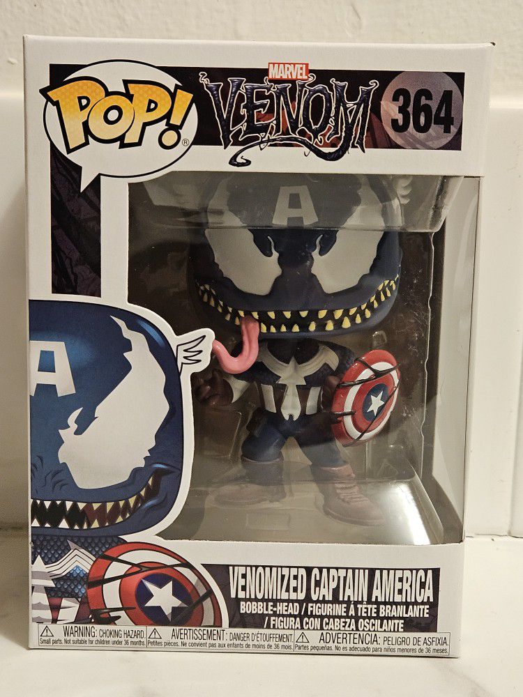 Funko Pop Venomized Captain America 364