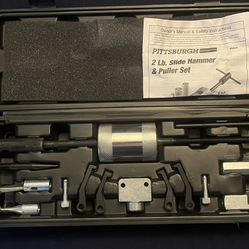 Pittsburgh 2lb Slide Hammer Puller Set