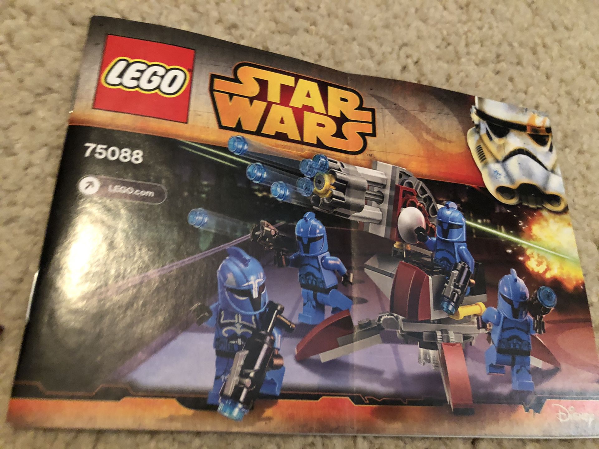 LEGO Star Wars Coruscant Senate Guards Trooper Battle Pack