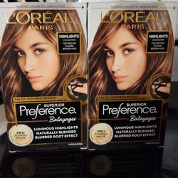 L'Oreal Highlights both