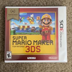 Nintendo 3DS Súper Mario Maker $15 NEW Sealed