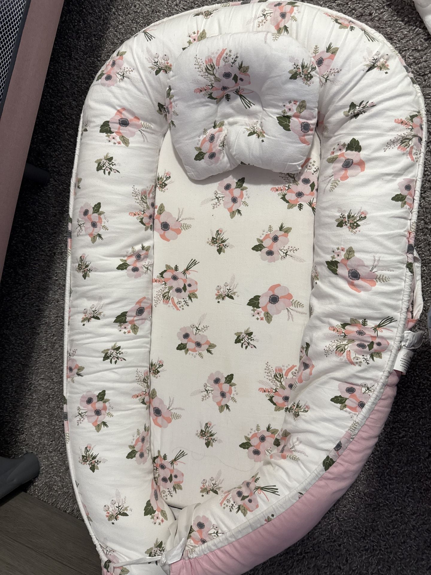 Floral Baby Lounger