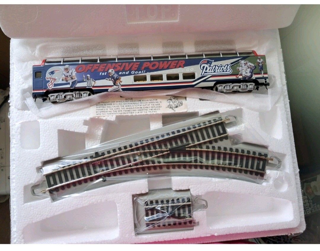 Train car - New England Patriots