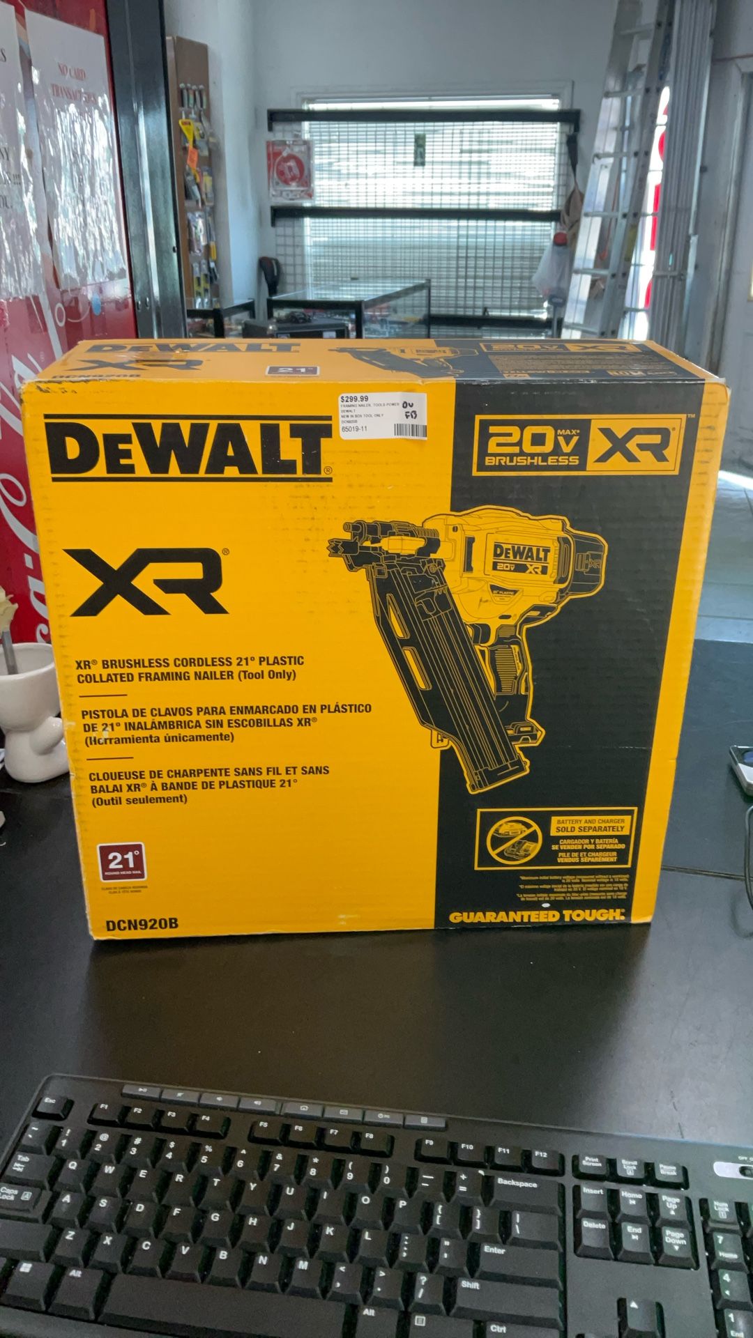 DeWalt Xr Brushless Framing Nailer