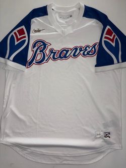 Atlanta Braves Nike Coopertown Jersey Size L